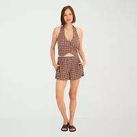 VOLCOM Womens Juniors V Neck Sleeveless Vest