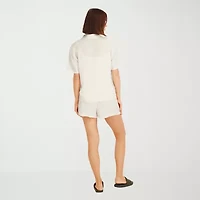 VOLCOM Womens Juniors Short Sleeve T-Shirt