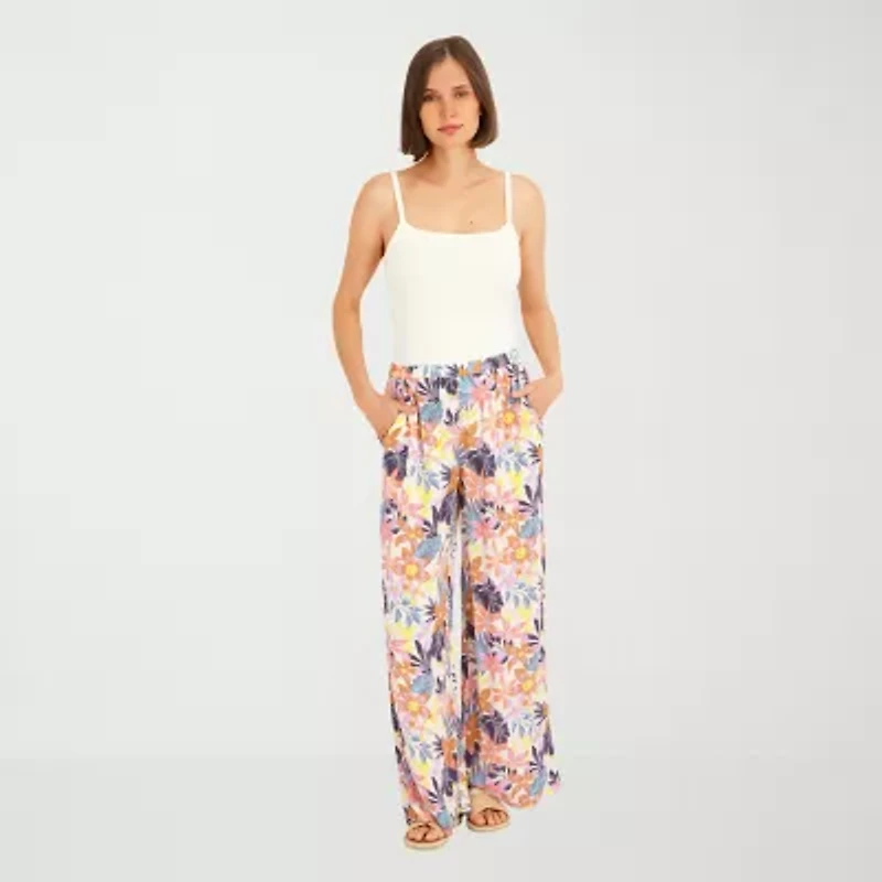 VOLCOM Womens Wide Leg Pull-On Pant