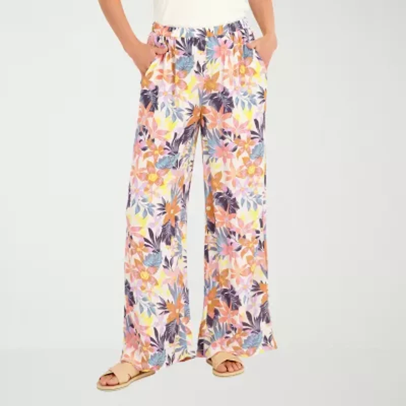 VOLCOM Womens Wide Leg Pull-On Pant