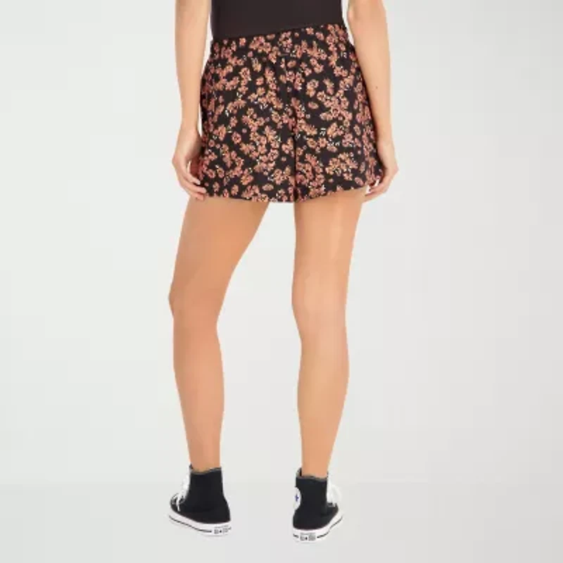 VOLCOM Womens Juniors Pull-On Short