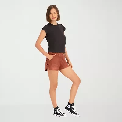 VOLCOM Womens Juniors Pull-On Short