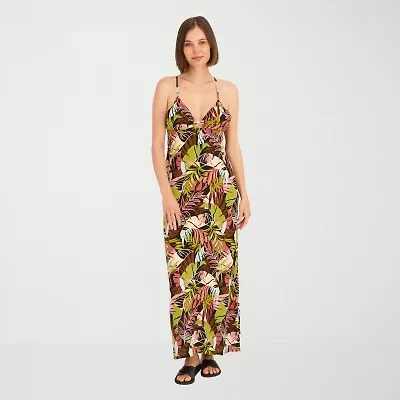 VOLCOM Womens Juniors Sleeveless Sundress