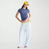 AEROPOSTALE Womens Juniors Crew Neck Short Sleeve Regular Fit Graphic T-Shirt