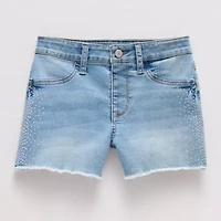 Vanilla Star Big Kid Girls High Rise Shortie Short