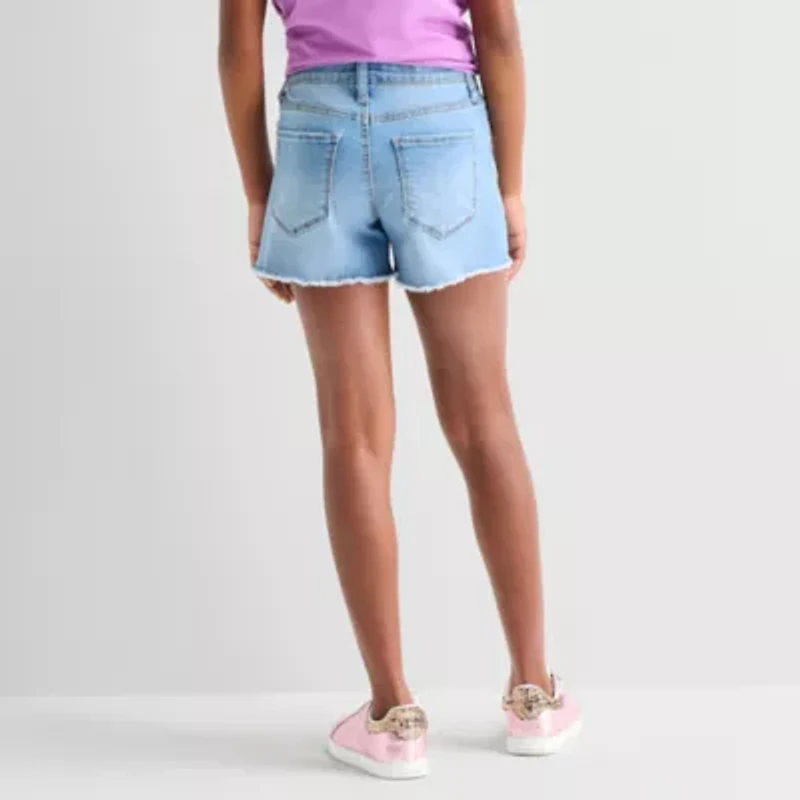 Vanilla Star Big Kid Girls High Rise Shortie Short