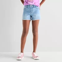 Vanilla Star Big Kid Girls High Rise Shortie Short