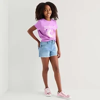 Vanilla Star Big Kid Girls High Rise Shortie Short