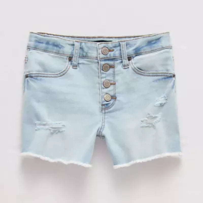 Vanilla Star Big Kid Girls High Rise Shortie Short