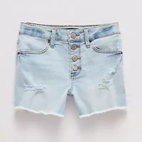 Vanilla Star Big Kid Girls High Rise Shortie Short