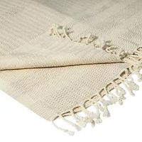 LR Home Beena Stripe Washable Reversible Throw