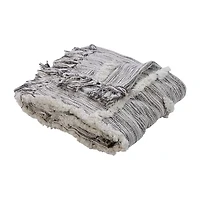 LR Home Ezra Stripe Washable Throw