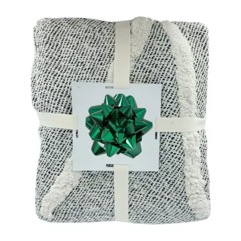 LR Home Luca Diamond Washable Throw