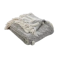 LR Home Luca Diamond Washable Throw