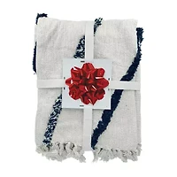 LR Home Logan Diamond Washable Throw