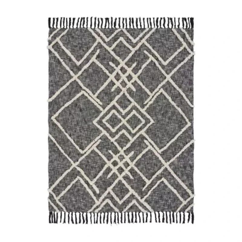 LR Home Luke Diamond Washable Throw