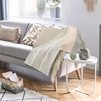 LR Home Irish Stripe Washable Throw