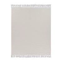 LR Home Lucy Solid Reversible Throw