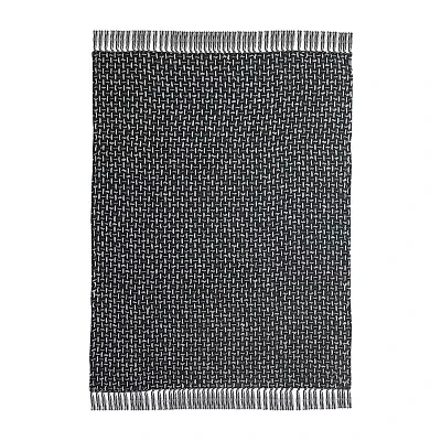 LR Home Rony Geometric Washable Throw