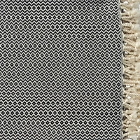 LR Home Charle Diamond Washable Reversible Throw