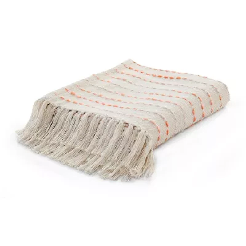 LR Home Tony Stripe Reversible Throw