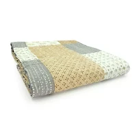 LR Home Kris Patchwork Midweight Throw