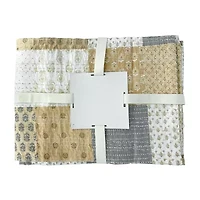 LR Home Kris Patchwork Midweight Throw
