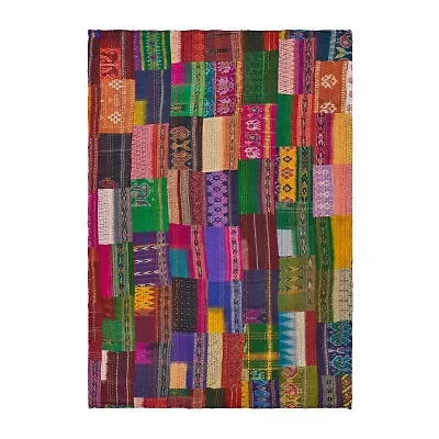 LR Home Arro Patchwork Midweight Throw