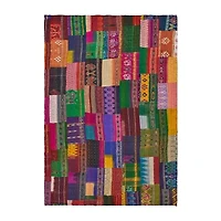 LR Home Arro Patchwork Midweight Throw