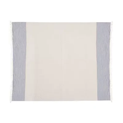 LR Home Sona Striped Midweight Throw