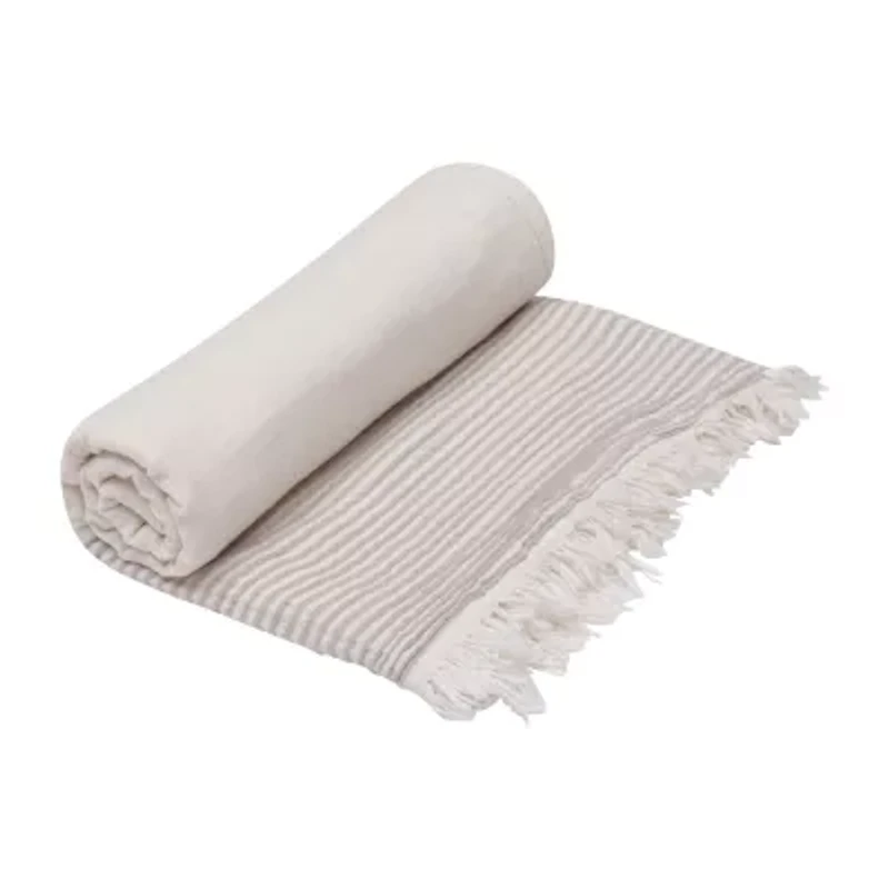 LR Home Sona Striped Midweight Throw