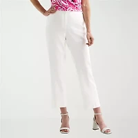 Black Label by Evan-Picone Womens Petite Classic Fit Straight Suit Pant