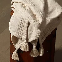 LR Home Brewis Solid Washable Reversible Throw