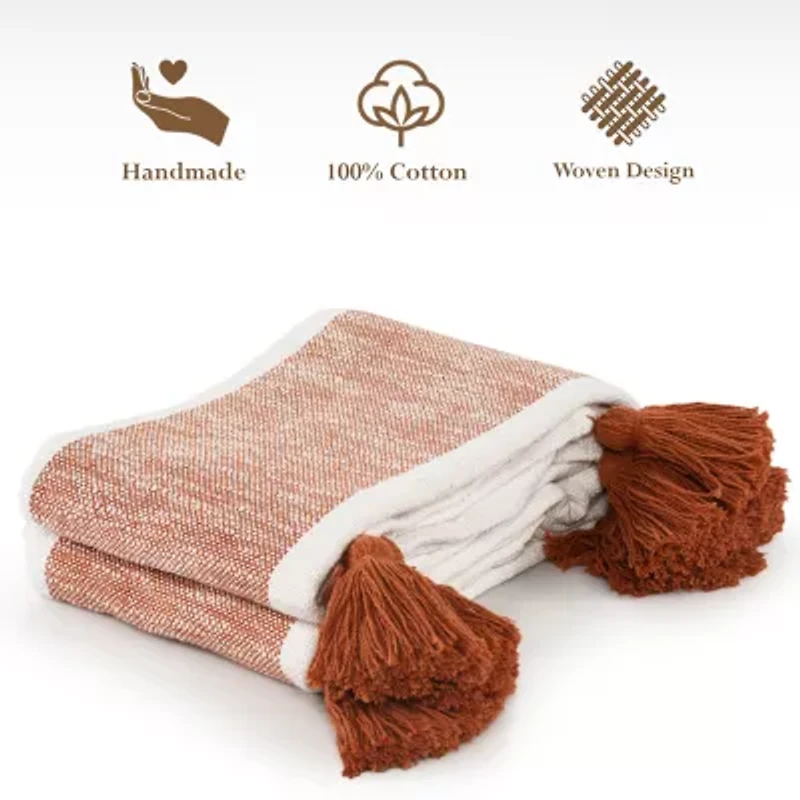 LR Home Bolly Stripe Washable Throw