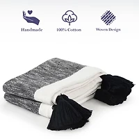 LR Home Bolly Stripe Washable Throw