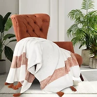 LR Home Bolly Stripe Washable Throw