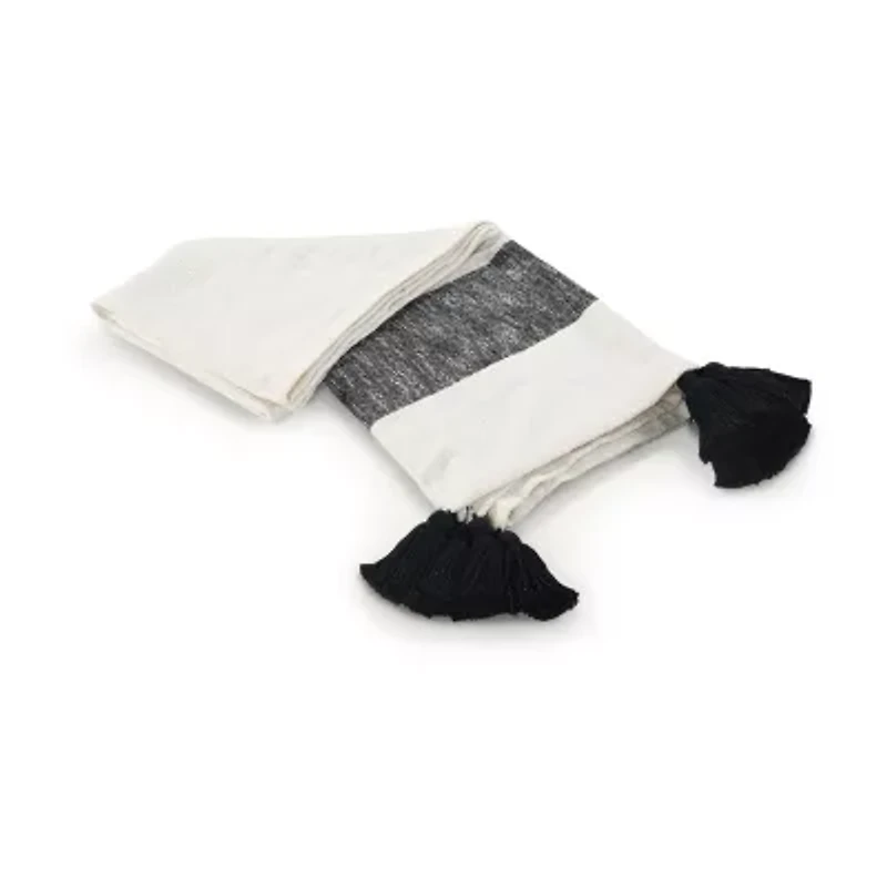 LR Home Bolly Stripe Washable Throw