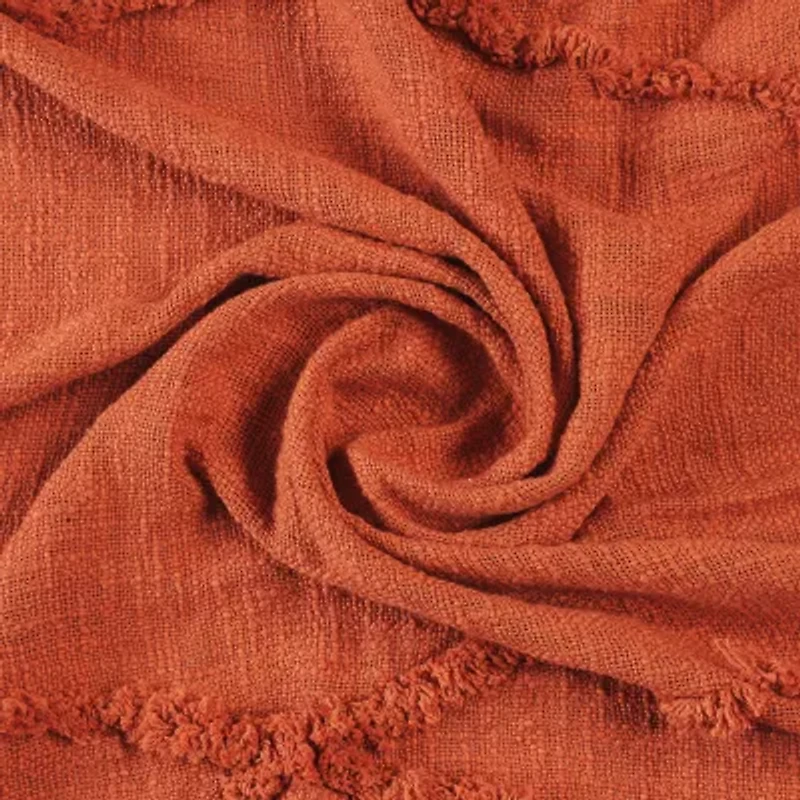 LR Home Iris Diamond Washable Throw