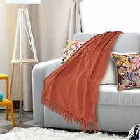 LR Home Iris Diamond Washable Throw