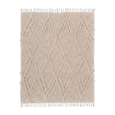 LR Home Divya Diamond Washable Throw