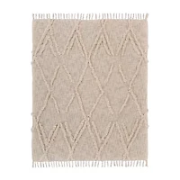 LR Home Divya Diamond Washable Throw