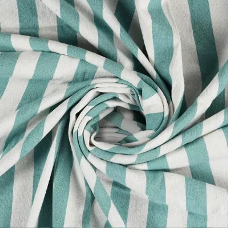 LR Home Hanny Striped Washable Reversible Throw