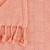 LR Home Grayson Solid Reversible Throw