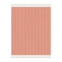 LR Home Grayson Solid Reversible Throw