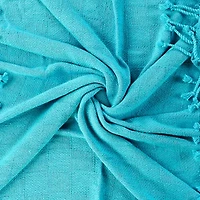 LR Home Grayson Solid Reversible Throw