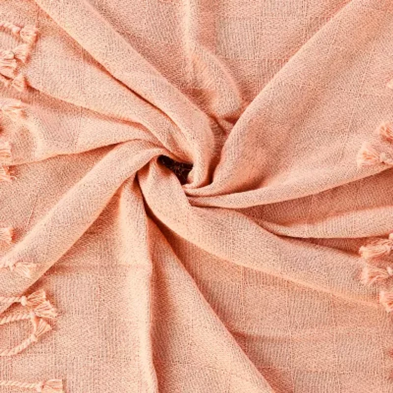 LR Home Wyatt Solid Reversible Throw