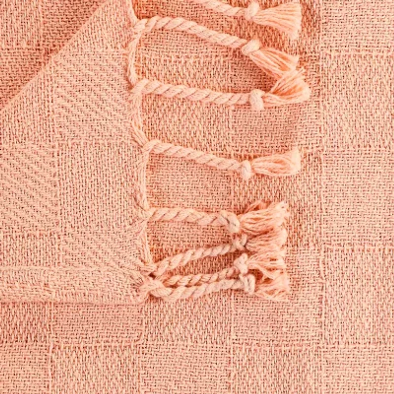 LR Home Wyatt Solid Reversible Throw