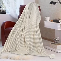 LR Home Elias Stripe Throw