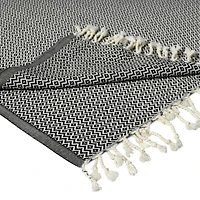 LR Home Charle Diamond Washable Reversible Throw