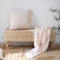 LR Home Sunty Solid Washable Throw